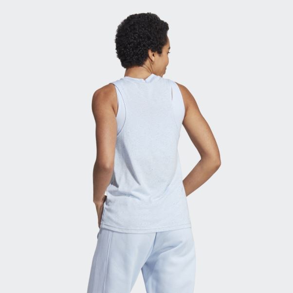 Bleu Aube Mel Future Icônes Gagnants 3.0 Débardeur Adidas