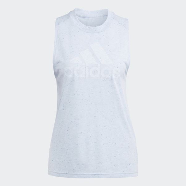 Bleu Aube Mel Future Icônes Gagnants 3.0 Débardeur Adidas