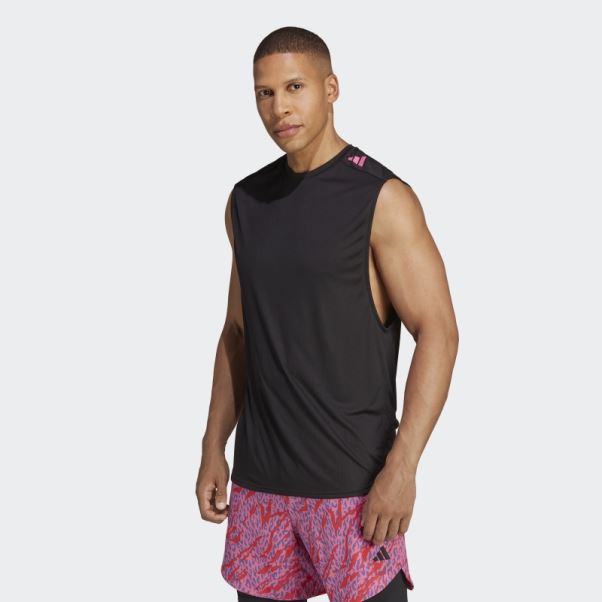 Conçu Pour L'entraînement Pro Series Hiit Débardeur Organisé Par Cody Rigsby Noir Adidas