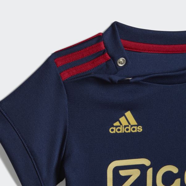 Kit Bébé Adidas Ajax Amsterdam 22/23 Extérieur Bleu Marine