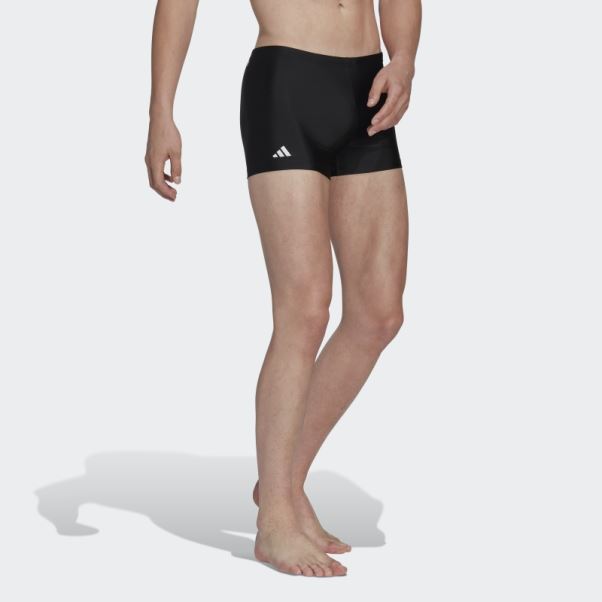 Boxer De Bain Adidas Bold 3 Bandes Noir
