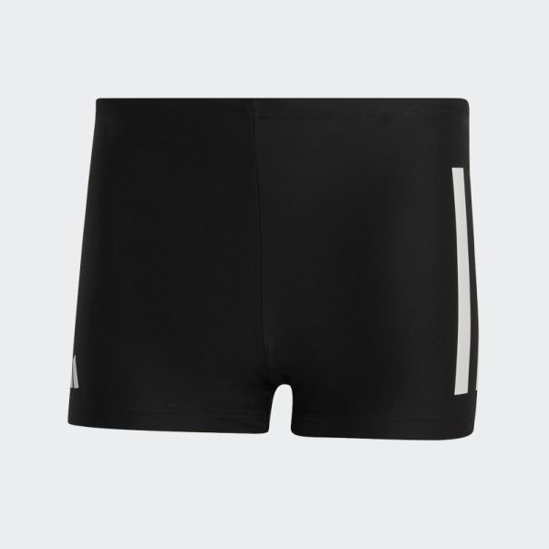 Boxer De Bain Adidas Bold 3 Bandes Noir