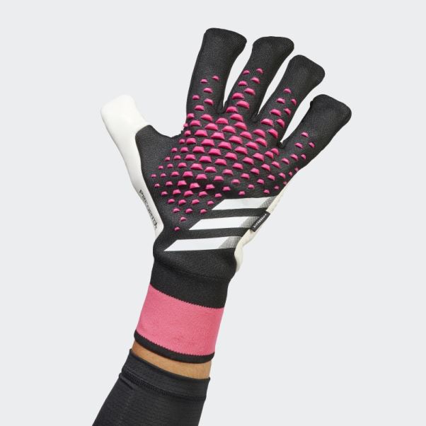 Gants De Gardien Adidas Prédateur Pro Fingerave Noir