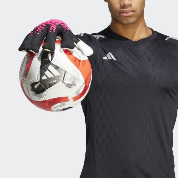 Gants De Gardien Adidas Prédateur Pro Fingerave Noir