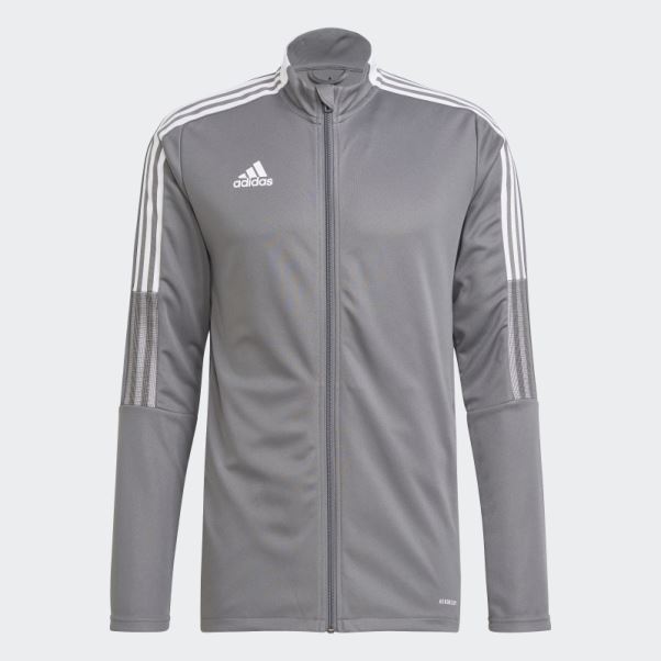 Veste De Survetement Tiro 21 Grise Adidas
