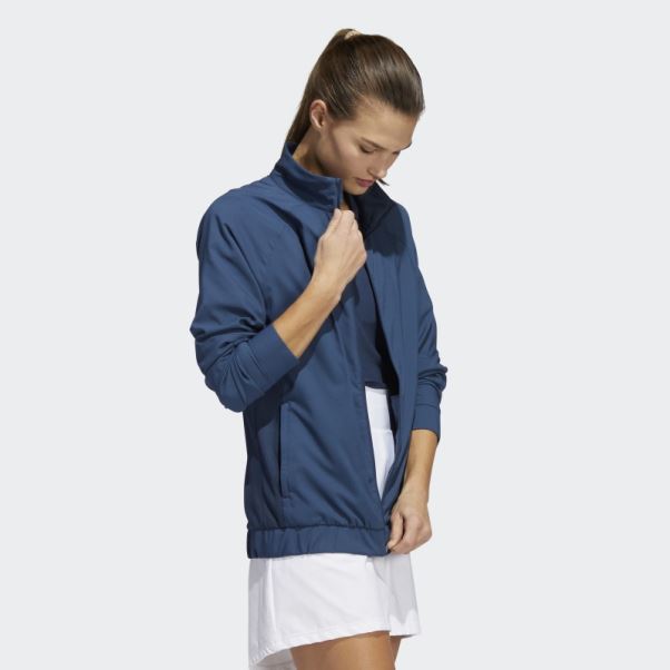 Veste Zippée Adidas Essentials Bleu Marine
