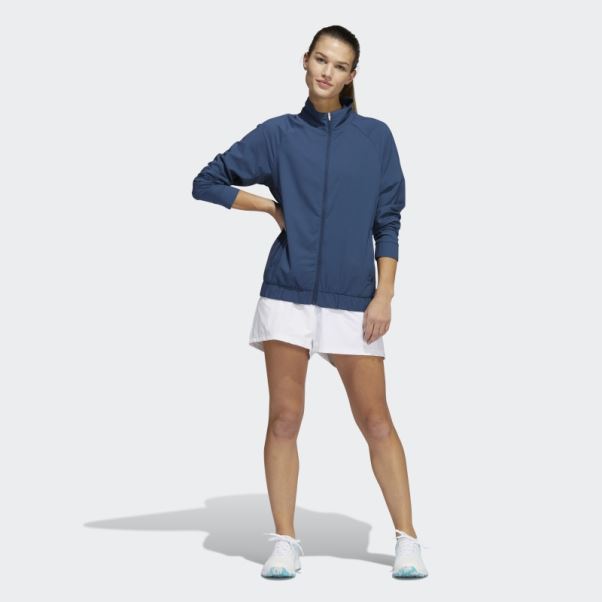 Veste Zippée Adidas Essentials Bleu Marine