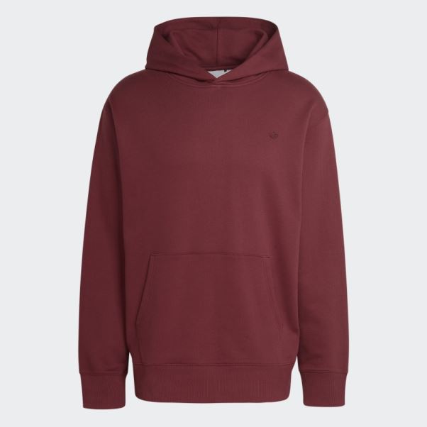 Sweat à Capuche Adidas Adicolor Contempo French Terry Rouge