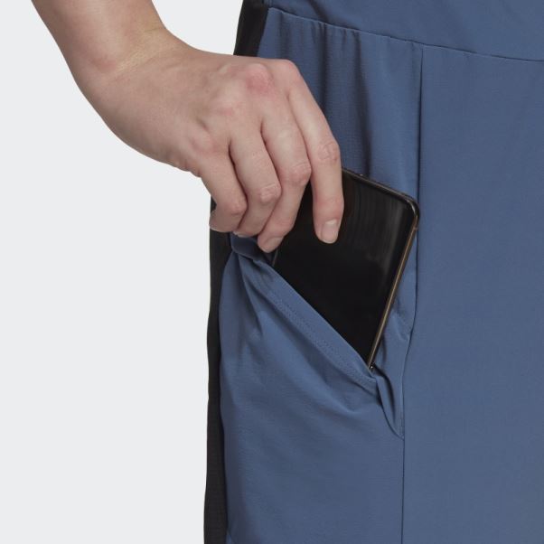 Pantalon De Trail Running Hybride Terrex Agravic Acier Adidas