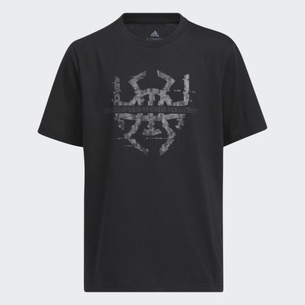 Donovan Mitchell D.o.n. Numéro 4 T-shirt Noir Adidas