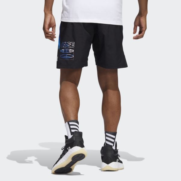 Short Rose Adidas Noir