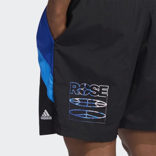 Short Rose Adidas Noir