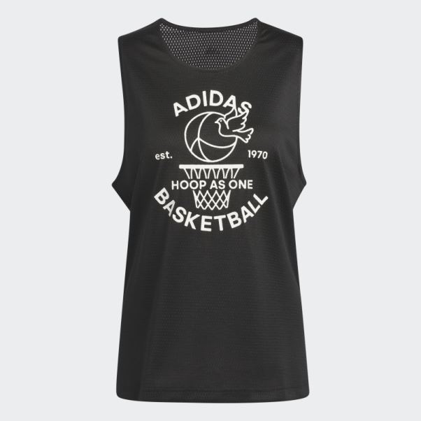 Adidas Select Jersey Débardeur Blanc Fashion