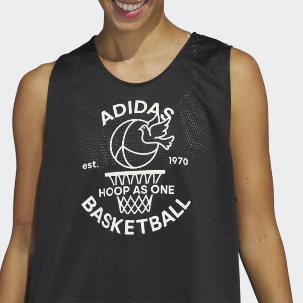 Adidas Select Jersey Débardeur Blanc Fashion