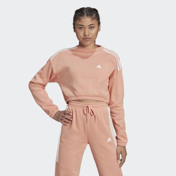 Sweat Ras Du Cou Hyperglam Adidas Ambient Blush