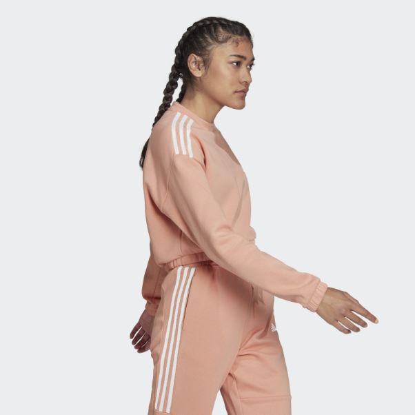 Sweat Ras Du Cou Hyperglam Adidas Ambient Blush