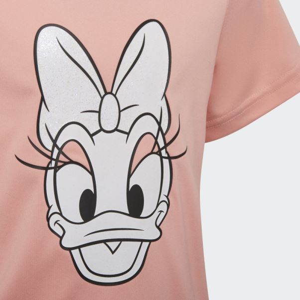 T-shirt Adidas Disney Daisy Duck Rose Fluo