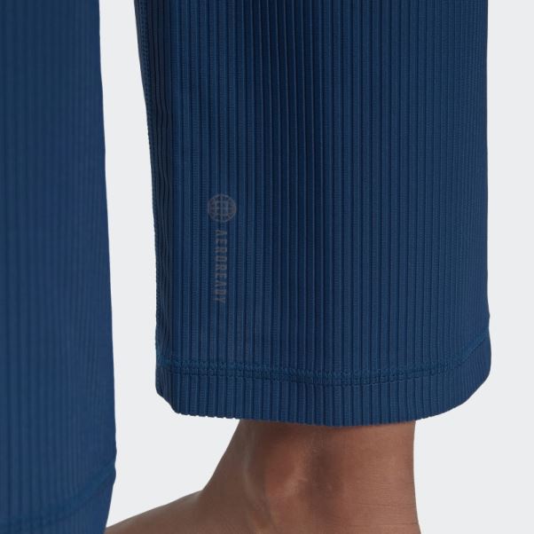 Pantalon Large 7/8 Marine Aeroready Studio Adidas