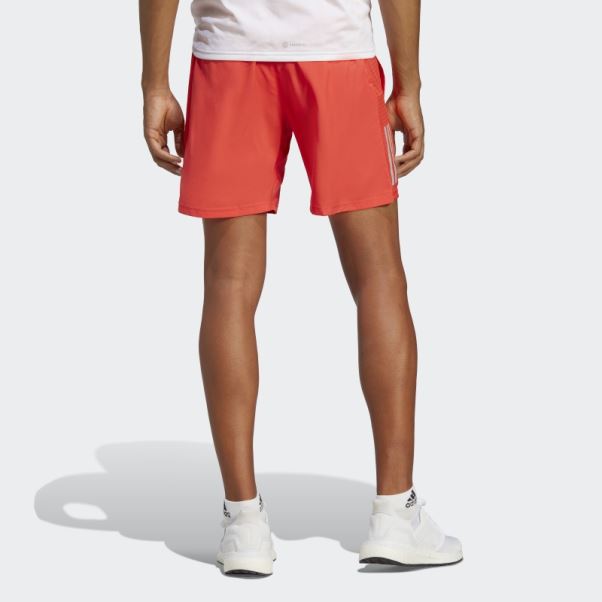 Posséder Le Short De Course Adidas Rouge