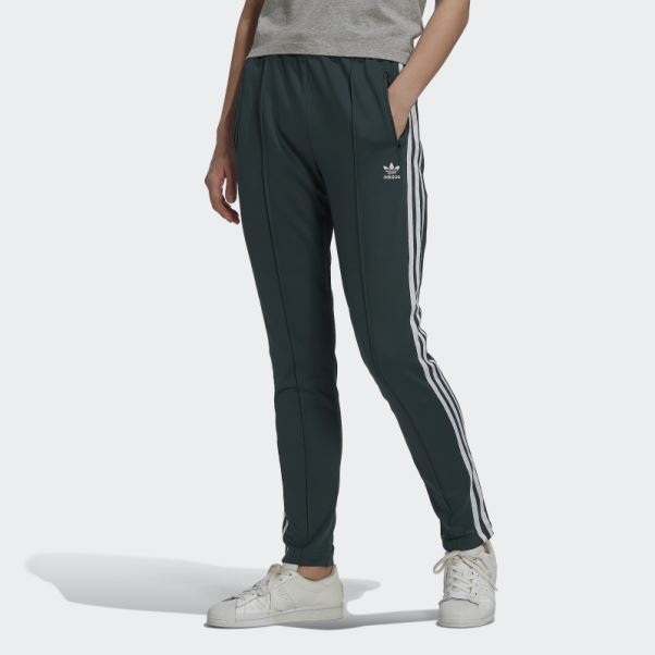Adidas Pantalon De Survêtement Primeblue Sst Vert Minéral