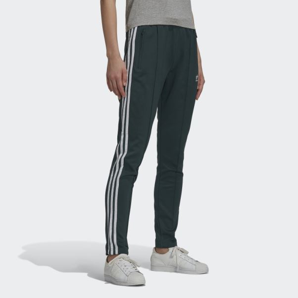 Adidas Pantalon De Survêtement Primeblue Sst Vert Minéral