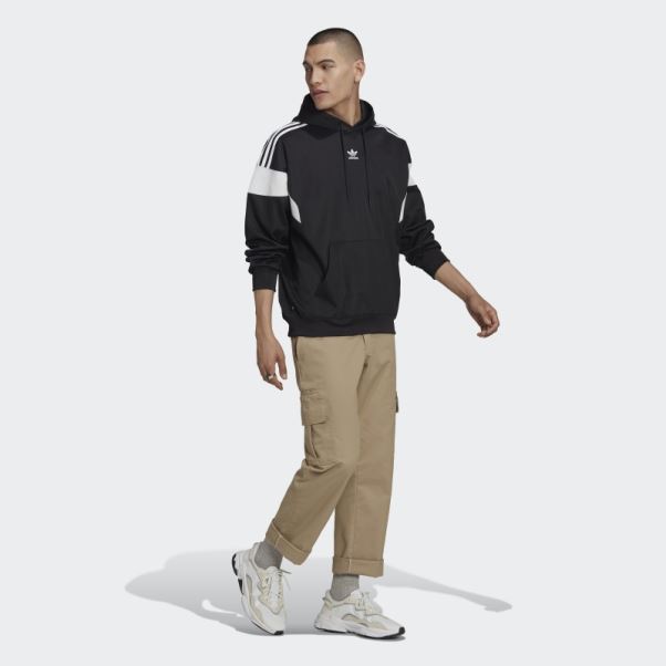 Sweat à Capuche Adidas Adicolor Originals Challenger Noir