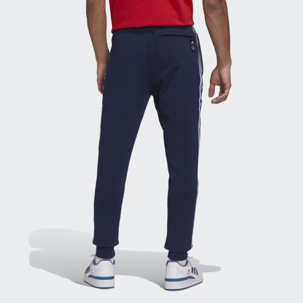Arsenal Lifestyler Pantalon De Survêtement En Coton épais Bleu Marine Adidas