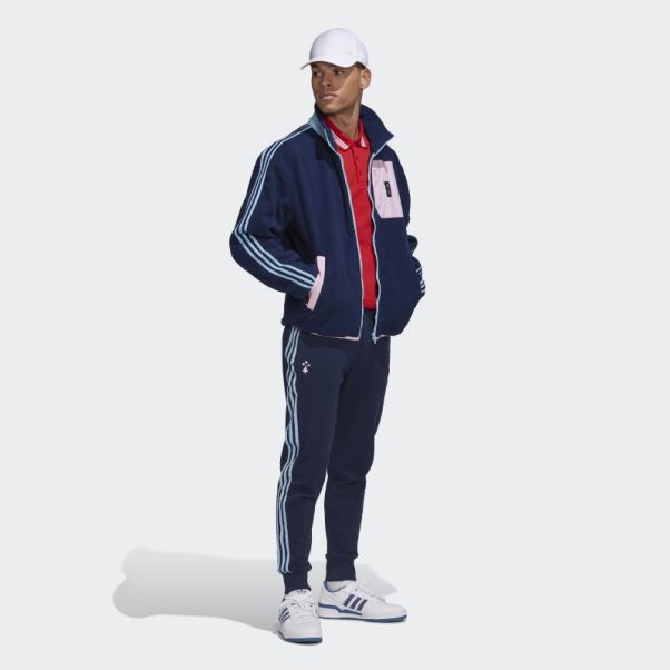 Arsenal Lifestyler Pantalon De Survêtement En Coton épais Bleu Marine Adidas