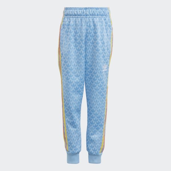 Survêtement Imprimé Monogramme Adidas Bleu