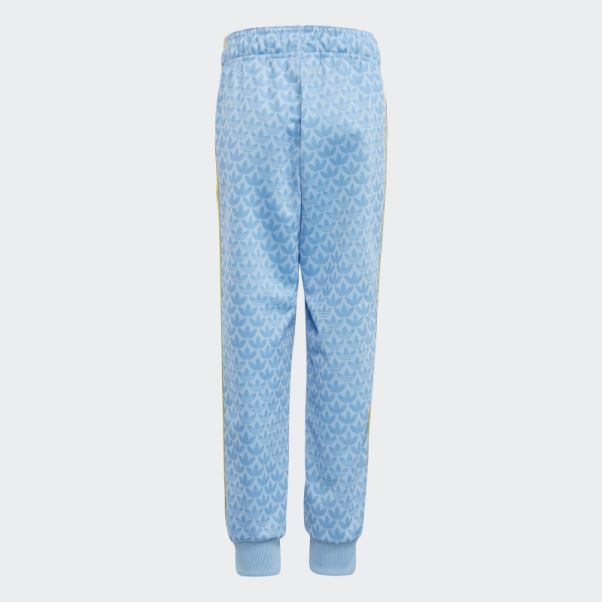 Survêtement Imprimé Monogramme Adidas Bleu