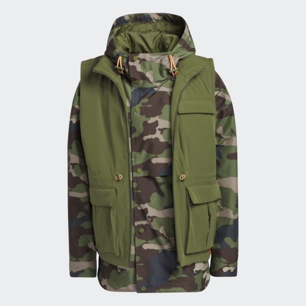 Veste Adidas 2fer (tous Genres) Aop Camo