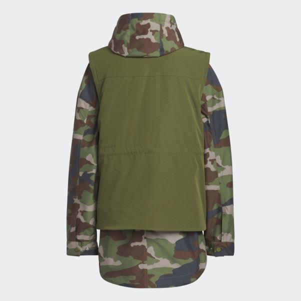 Veste Adidas 2fer (tous Genres) Aop Camo