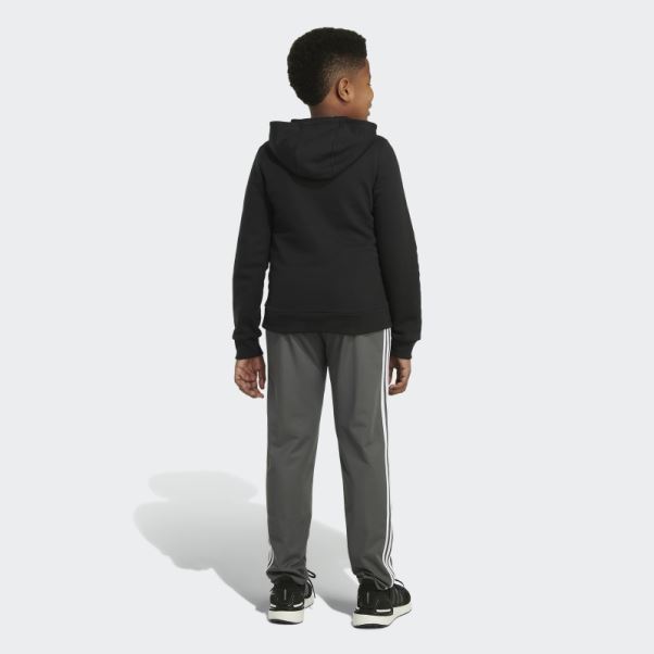 Sweat à Capuche Essentiel (taille Allongée) Adidas Noir