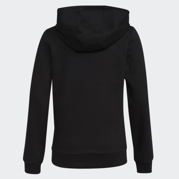 Sweat à Capuche Essentiel (taille Allongée) Adidas Noir