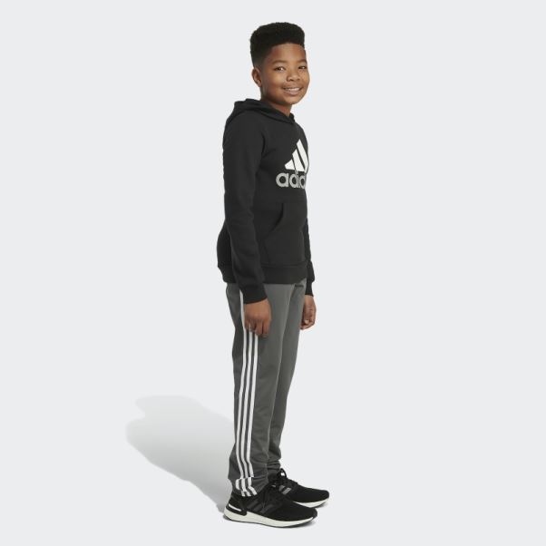 Sweat à Capuche Essentiel (taille Allongée) Adidas Noir