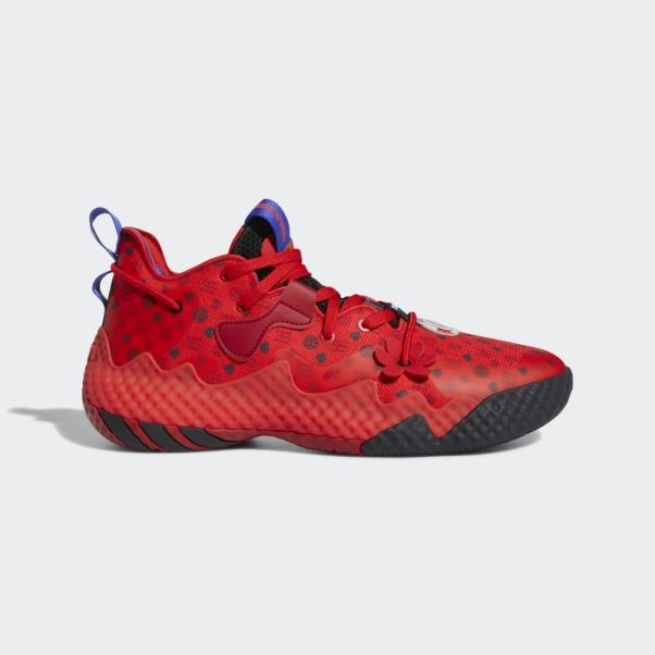 Durcissement Rouge Vol. 6 Chaussures De Basket Adidas