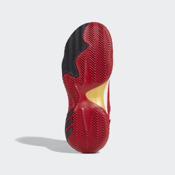Durcissement Rouge Vol. 6 Chaussures De Basket Adidas