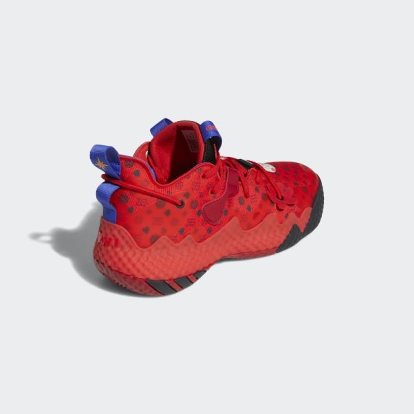Durcissement Rouge Vol. 6 Chaussures De Basket Adidas