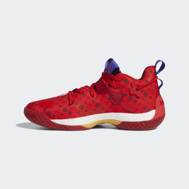 Durcissement Rouge Vol. 6 Chaussures De Basket Adidas