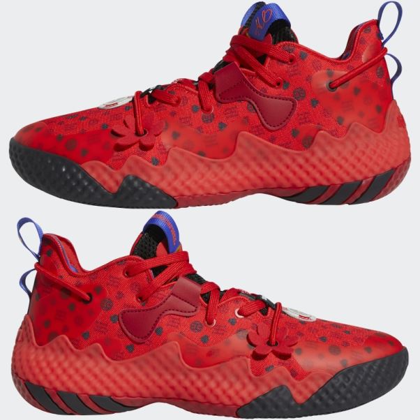 Durcissement Rouge Vol. 6 Chaussures De Basket Adidas
