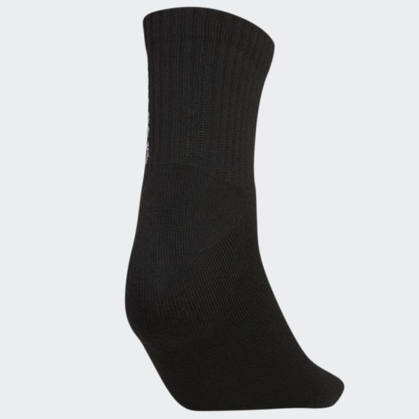 3 Paires De Chaussettes Montantes Wmspt Step 2 Noires Adidas Mode