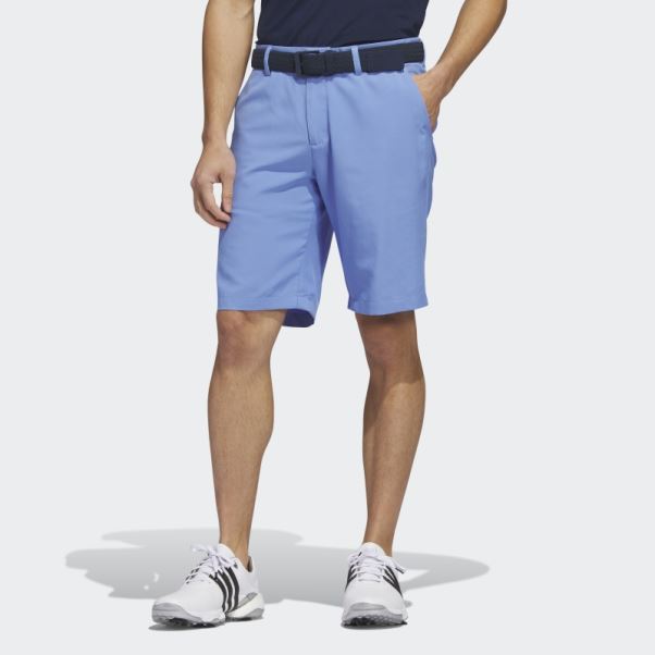 Short De Golf Adidas Ultimate365 10 Pouces Bleu
