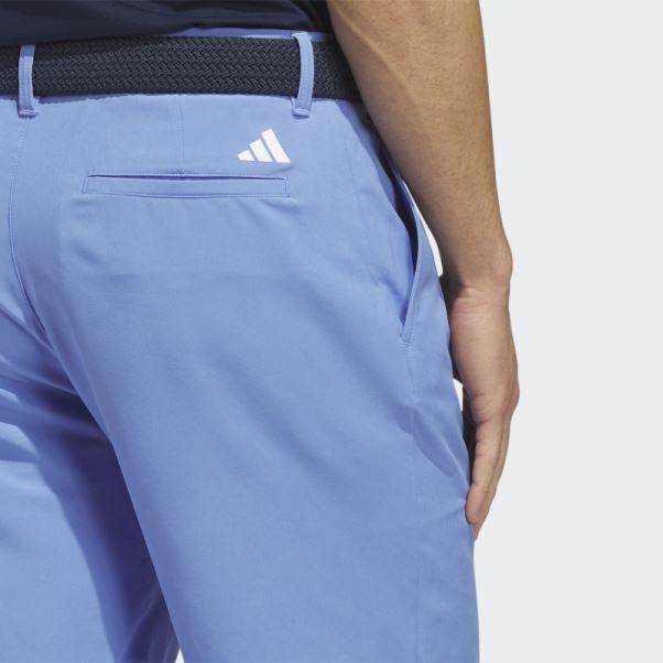 Short De Golf Adidas Ultimate365 10 Pouces Bleu