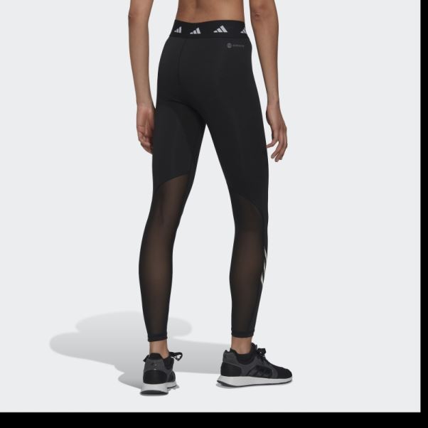 Legging Techfit 3 Bandes Noir Adidas
