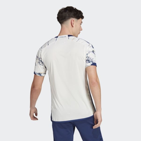 Maillot Italie 23 Extérieur Blanc Adidas Fashion
