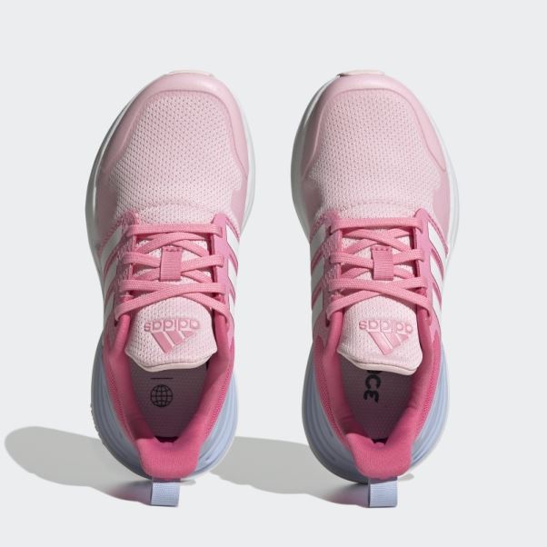 Chaussure Adidas Rapidasport Bounce Lace Rose
