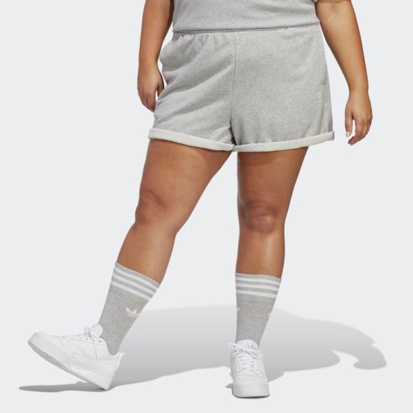 Short Adicolor Essentials French Terry (grande Taille) Gris Moyen Adidas