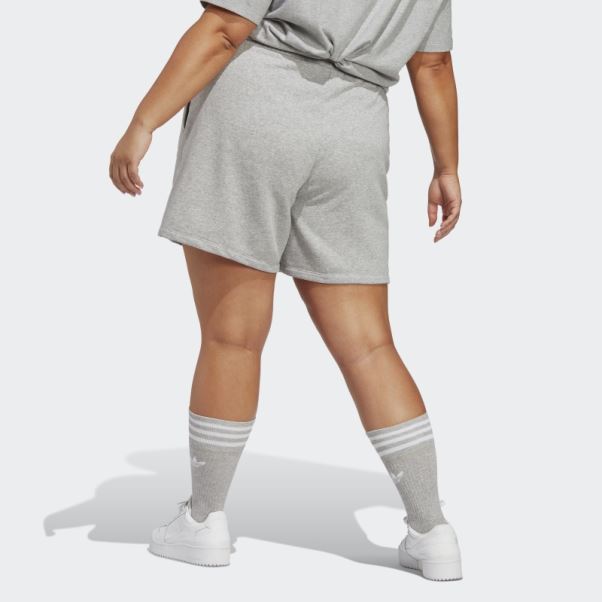 Short Adicolor Essentials French Terry (grande Taille) Gris Moyen Adidas