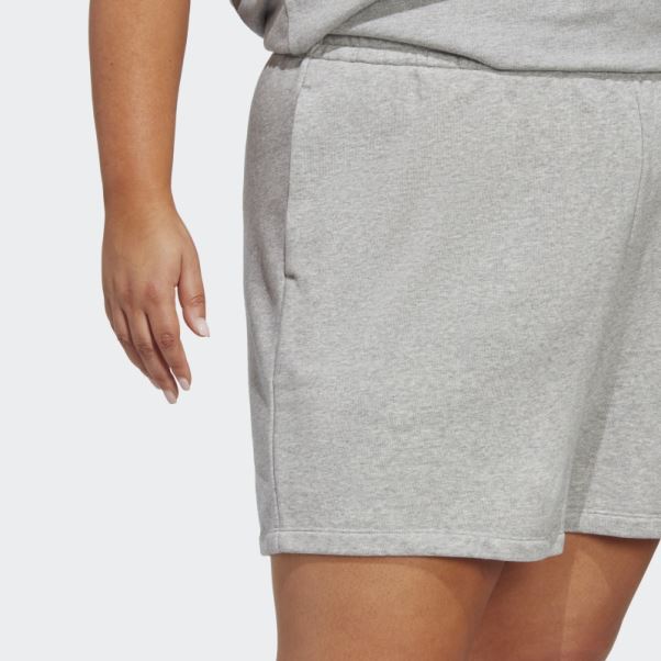 Short Adicolor Essentials French Terry (grande Taille) Gris Moyen Adidas