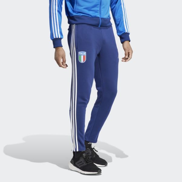 Pantalon De Survêtement Italy Adn Bleu Foncé Adidas
